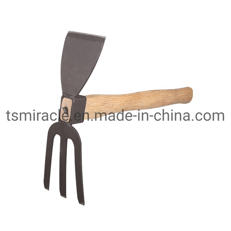 Chinese Suppliers Sell All Kinds of Forged Railway Steel Garden Hoes to African and South American Countries Fork Hoe