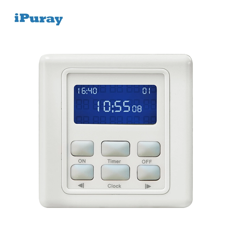 Seven-Days Multi-Stage Timer Switch, Accurate to The Second, Key Pad