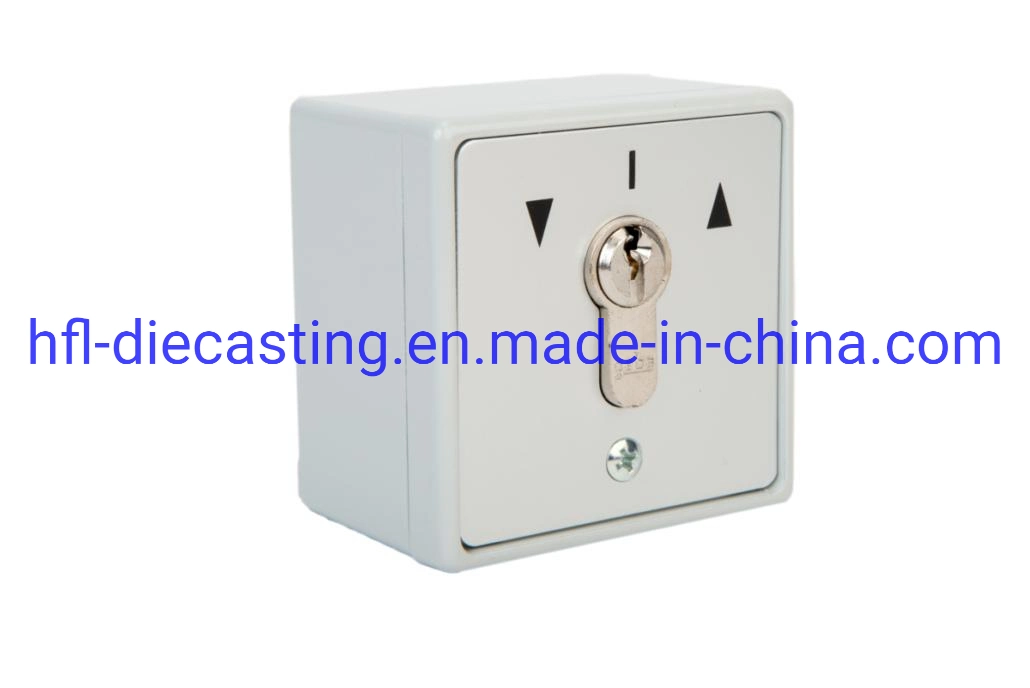 China Painting Aluminum Alloy Die Casting Button Switch Lock Switch
