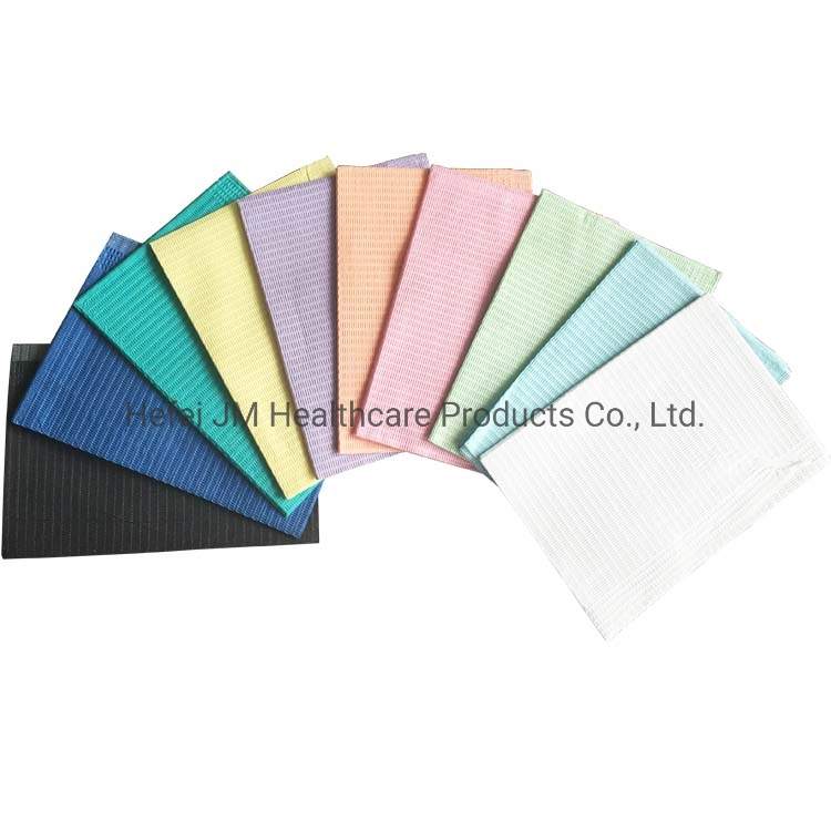 Disposable Dental Napkin Standard 330X450mm Dental Disposable Bibs