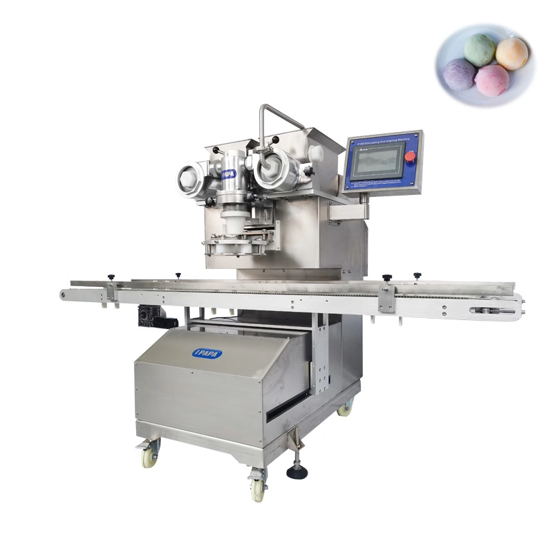 Double Filling Mochi Encrusting Making Machine/Mochi Maker Machine/Mochi Ice Cream Machine Steam Generator Steamer Food Machine Dough Mixer Restaurant Equipment