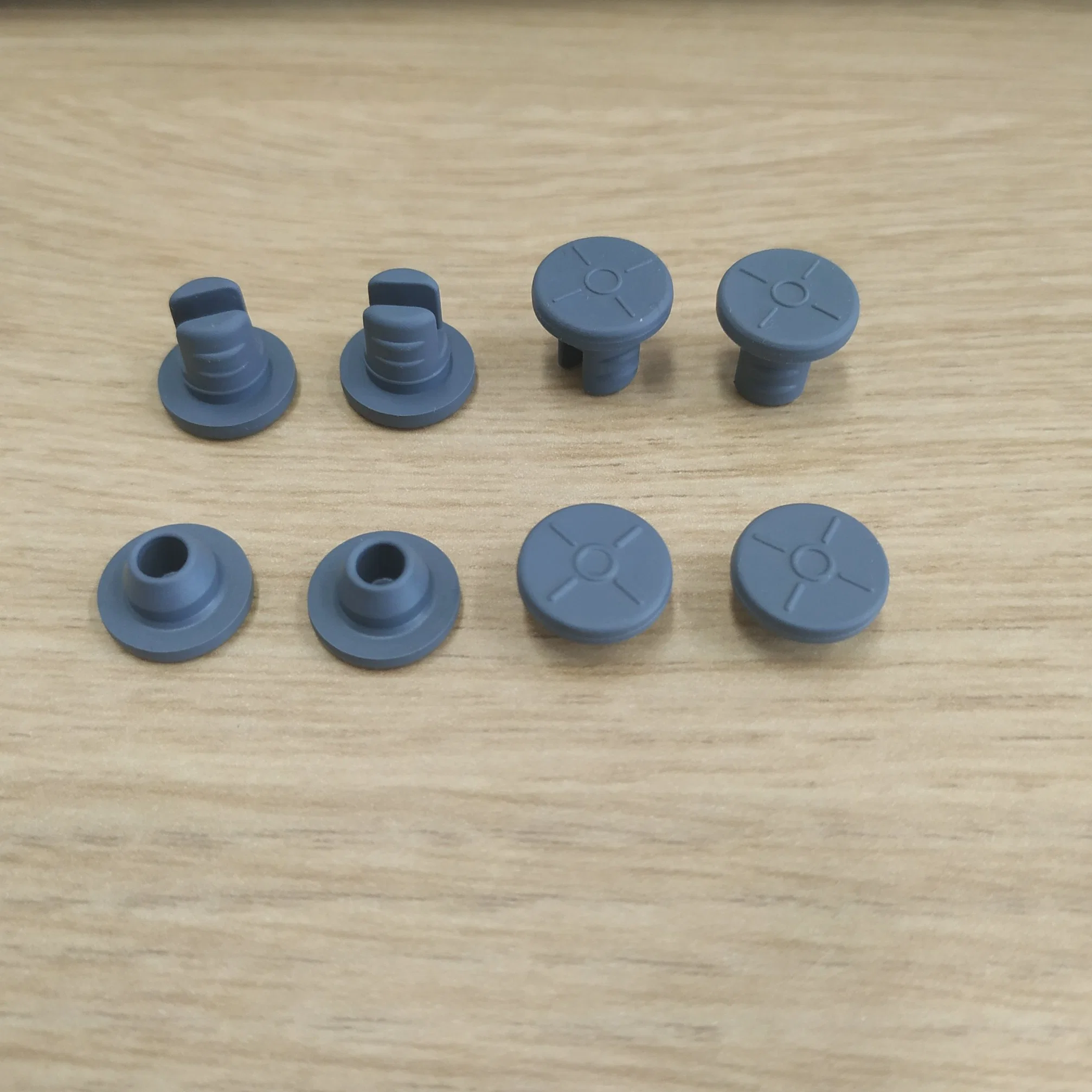 Medical Consumables 20mm ISO Standard Bromo Butyl Rubber Stoppers for Injection