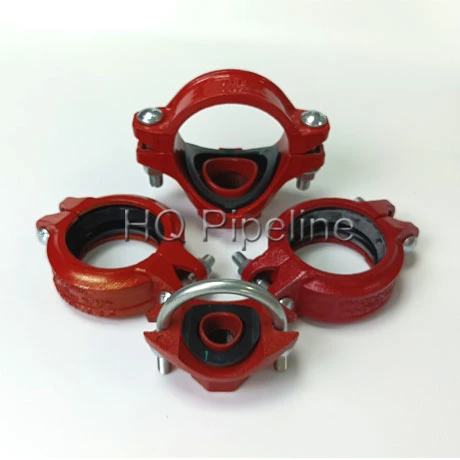 300psi-750psi Grooved Pipe Fittings Rigid Flexible Couplings