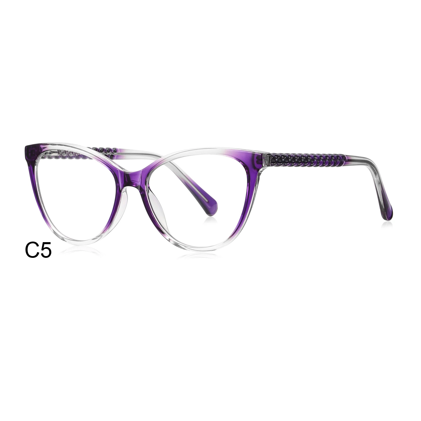 Wholesale/Supplier Cat-Eye Designer Style Anti-Blue Light Ready Goods Optical Frames