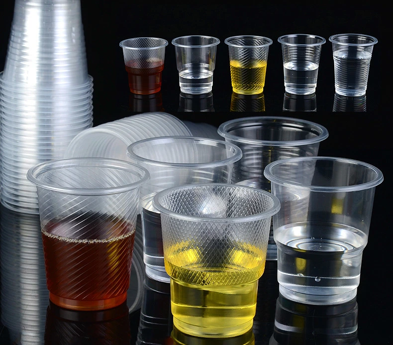 Disposable Plastic Clear Water Drinking Cup Plastic Mug