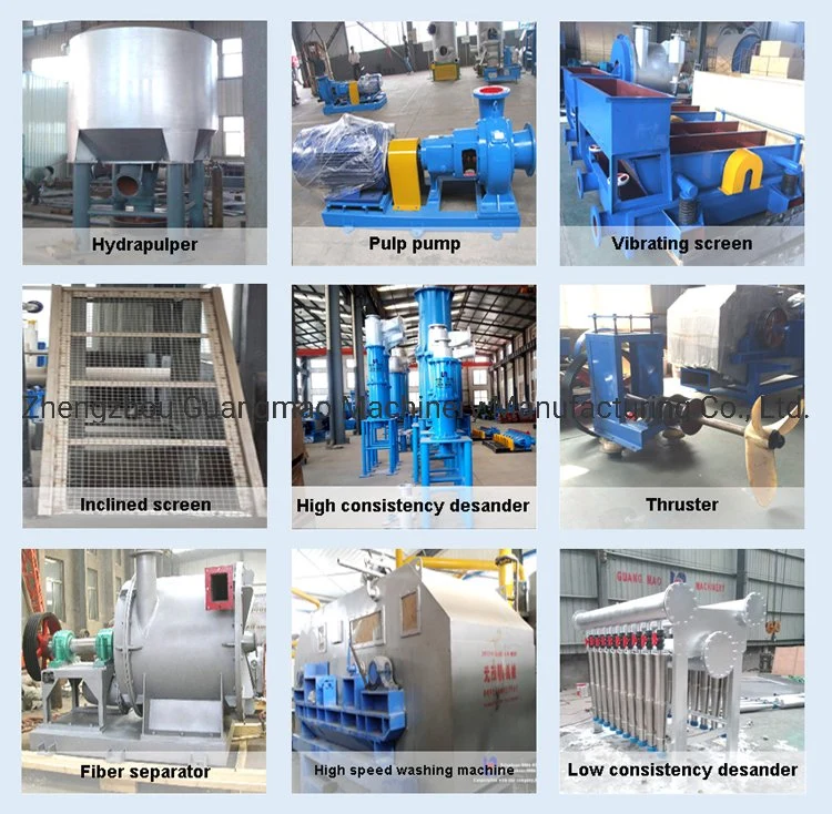 Multi-Cylinder Moulding Fluting, Carton Box Paper Making Machine