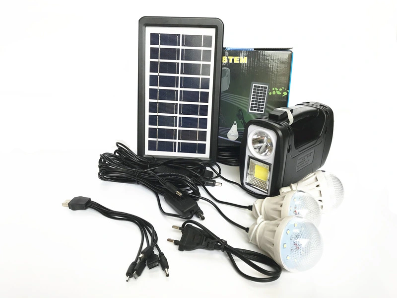 Portable Solar Mobile Phone Charger with LED Outdoor Light Lighting