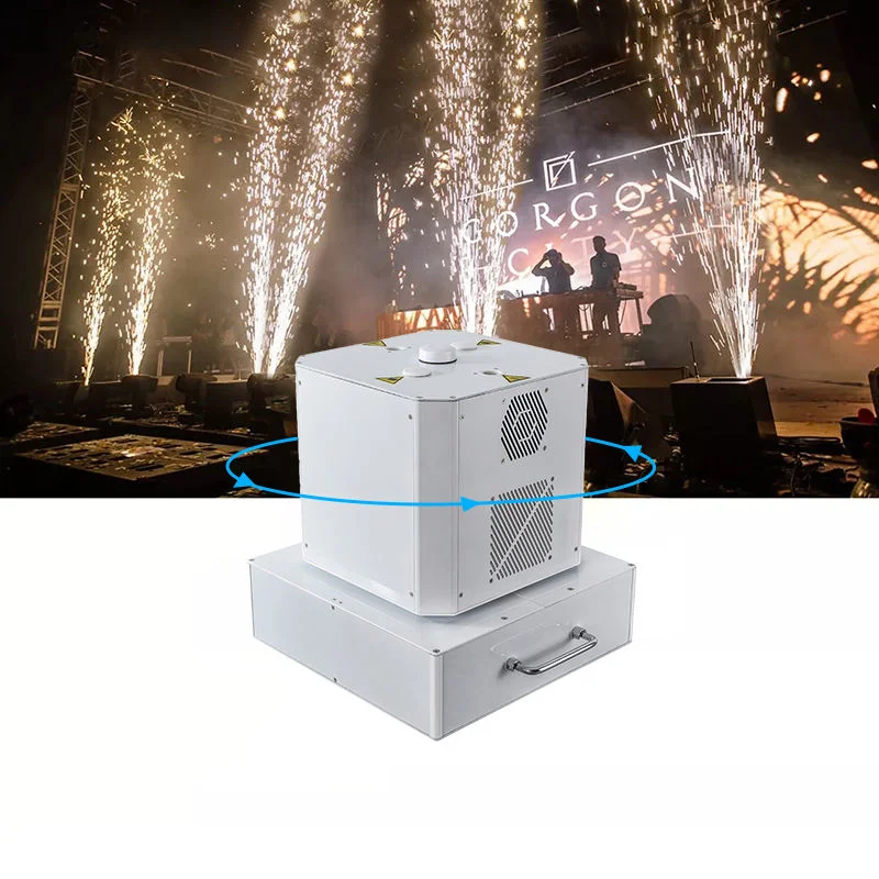 1300W Cold Spark Machine for Wedding DJ Disco Electric Rotating