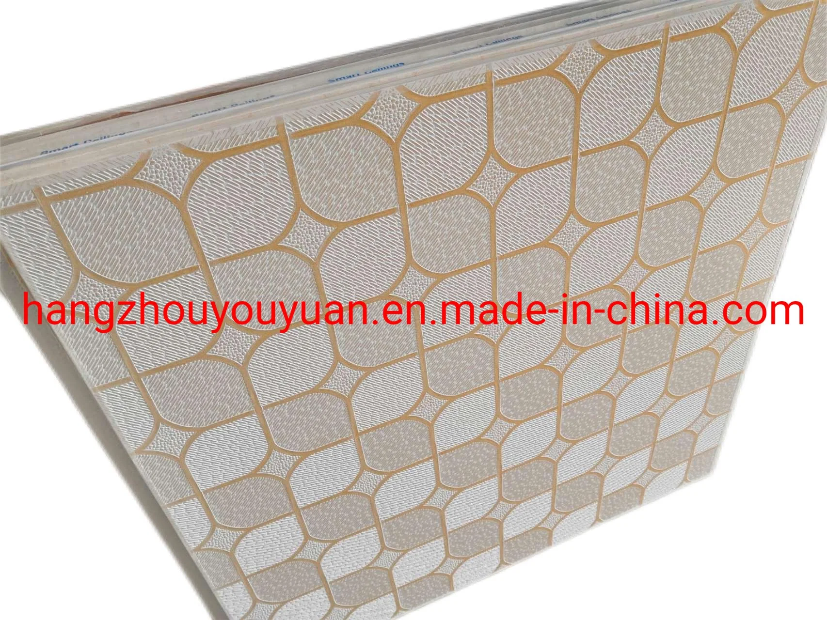 Gypsum Board Accessories Suspended False Ceiling PVC Laminated Gypsum Board