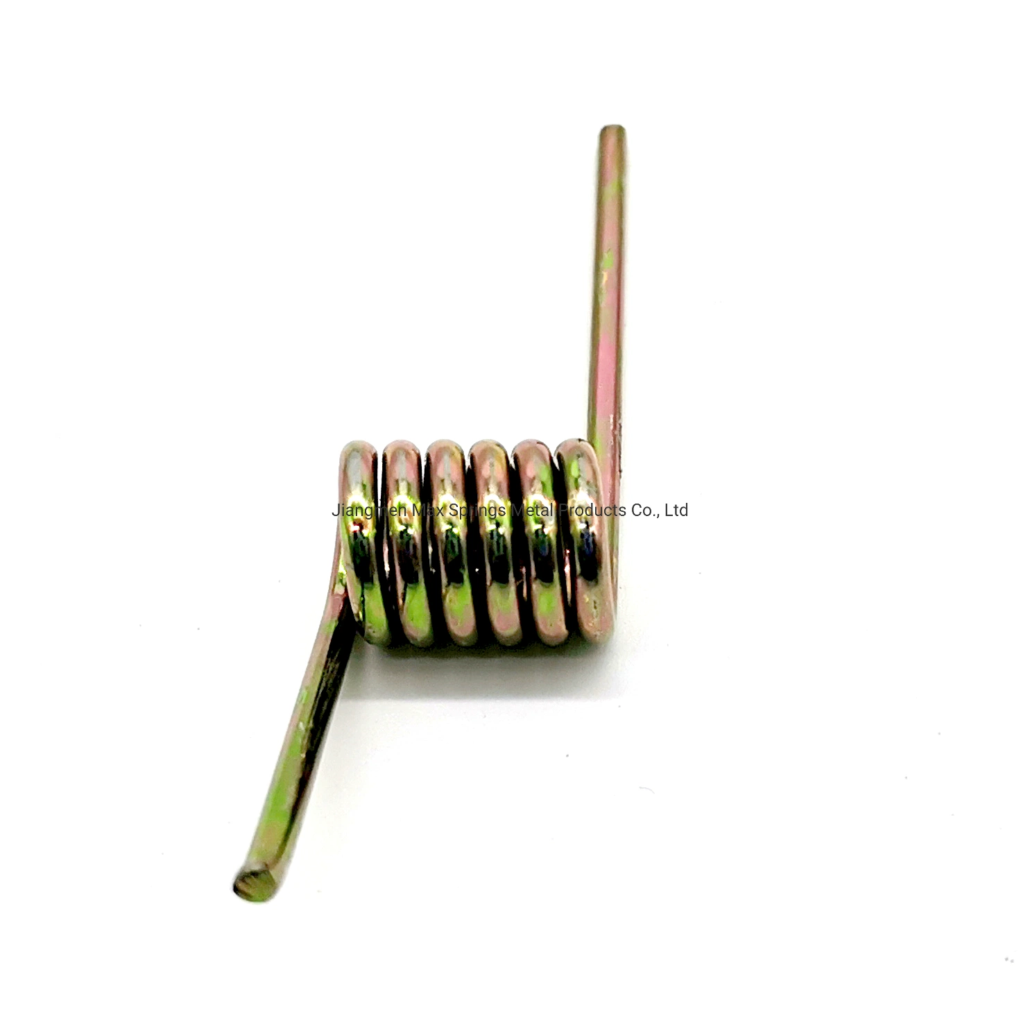 Precision Spring Steel Color Galvanizing Torsion Spring for Machine