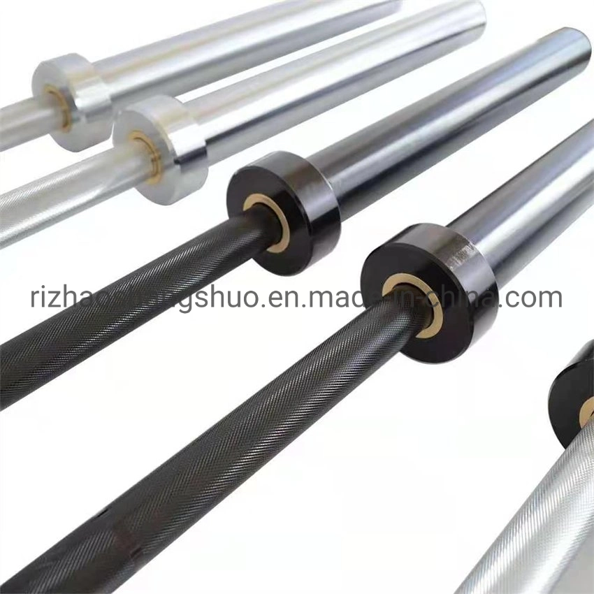 Chromed Black Zinc Gym Equipment Olypic Weight Lifting Bearing Crossfit Bar Ob86 Ob72 Barball Steel Bar