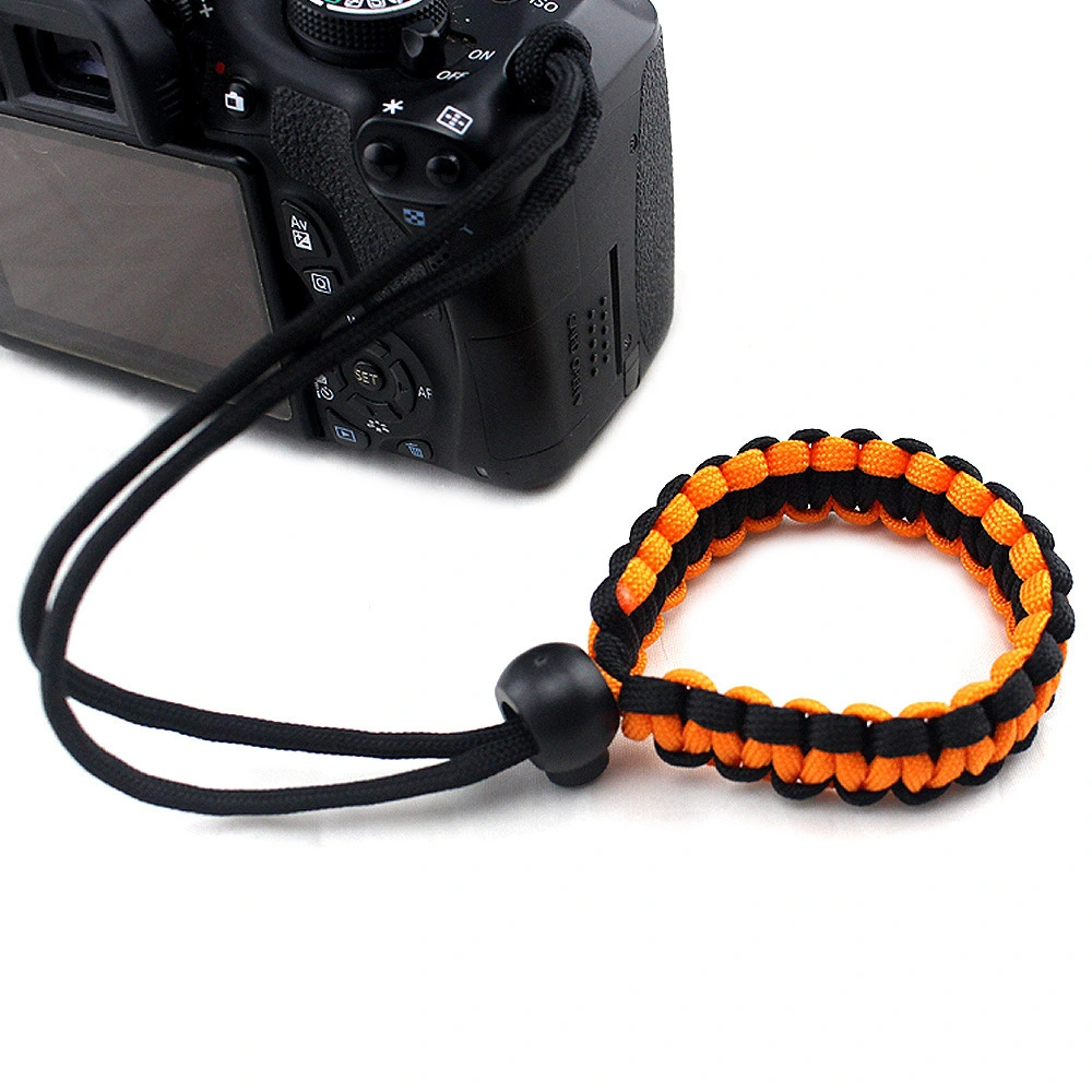 Sistema compacto Paracord trenzado Cámara ajustable Correa de muñeca para Mirrorless Ci10511