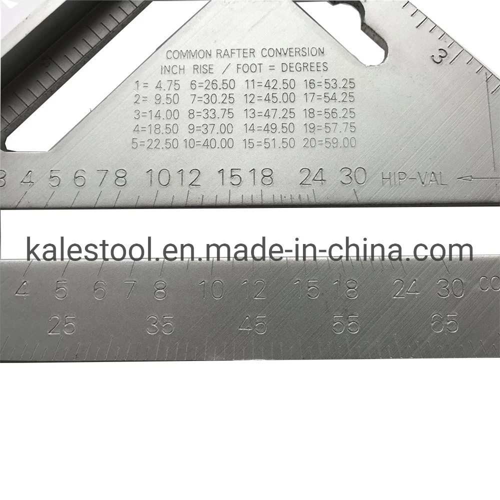 High Precision Modern Design Drawing 7 Inch Aluminum Alloy Rafter Square