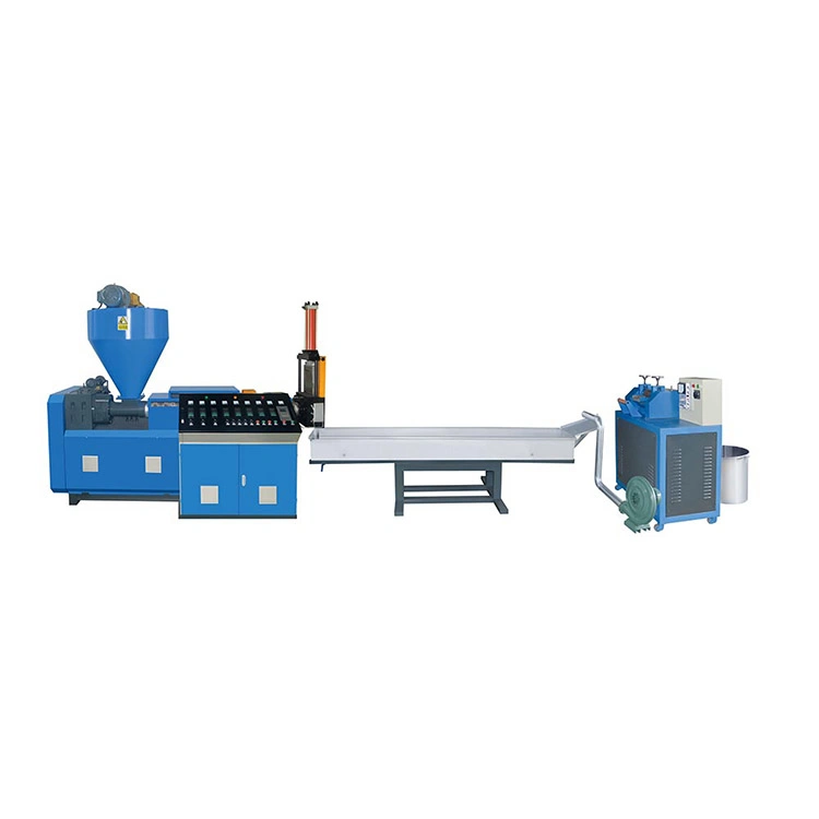 Sj 110 Hard Twin Screw Extruder Side Feeder Plastic Recycling Machine