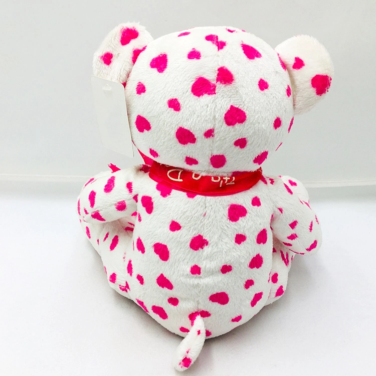 Jouet en peluche personnalisé en gros créatif, mignon ours en peluche rose cadeau.