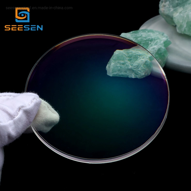 1.56 عدسات مشهد العدسات الرمادية للعدسات الضوئية HMC EMI Prescription Transition Grey Lenses