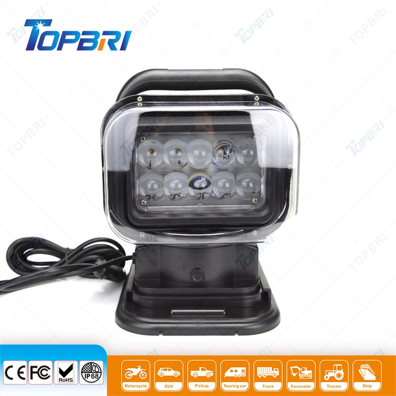 50W Truck Trailer Tractor Auto Driving Laser Light Portable LED Search Car Working Work Lights