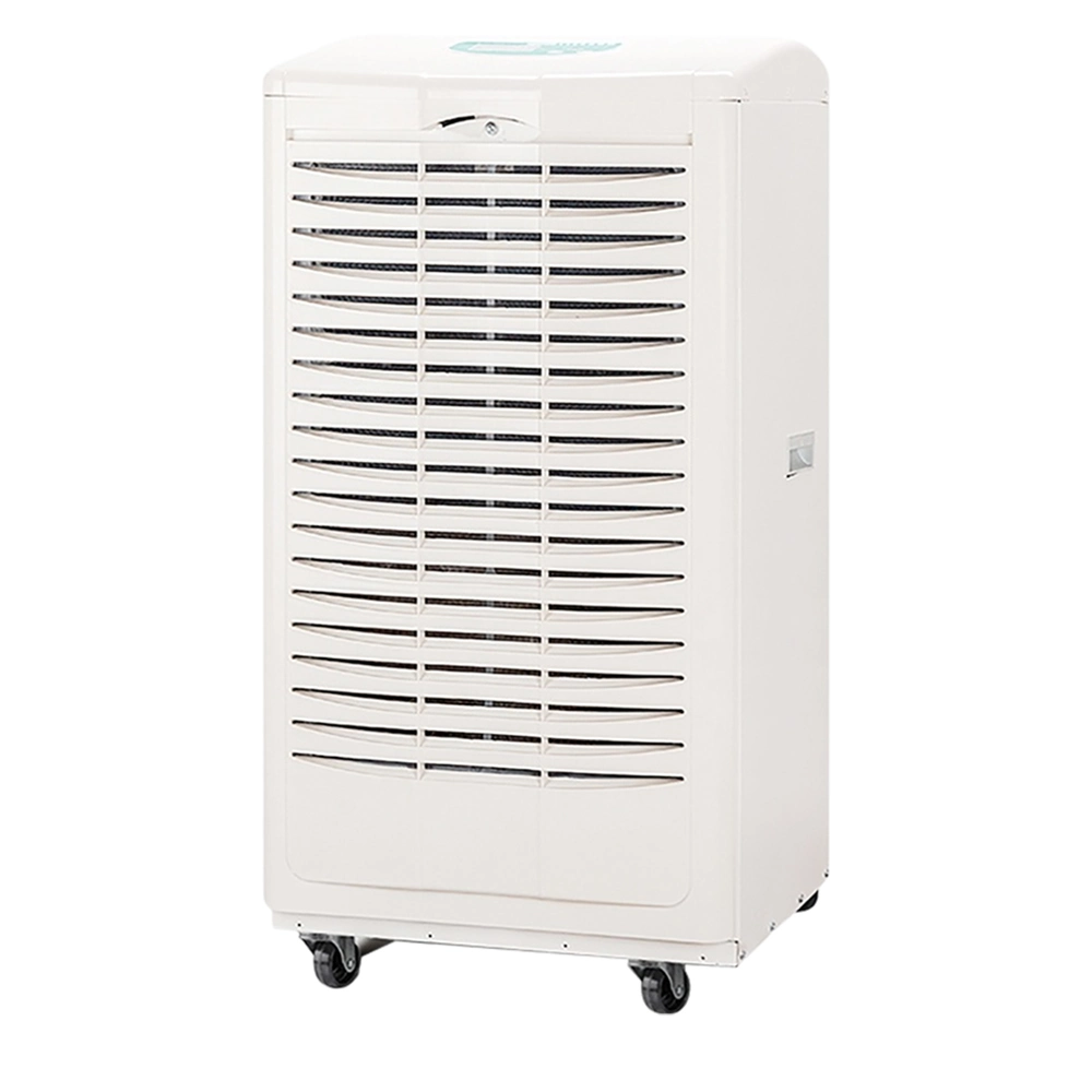 Plastic Housing Mobile Industrial Dehumidifier with Drain Hose for House Basement