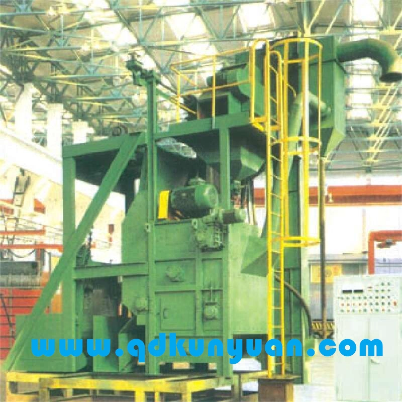 Tumble Belt Shot Blasting Machine for Casting Parts Rust Cleaning Abrator