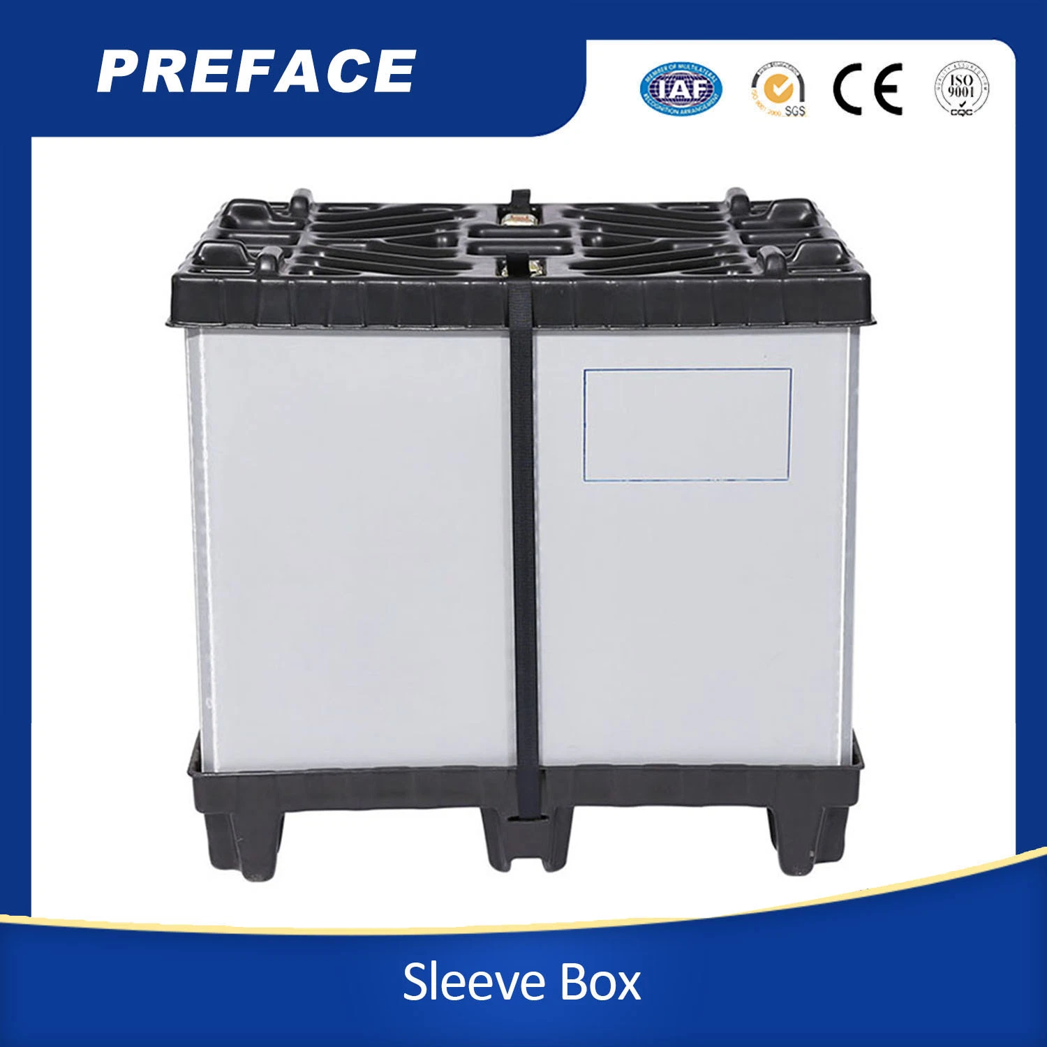 Turnover Box PP Pallet Boxes Corrugated Plastic Box Corrugated Plastic Sheets for Durable Automotive Parts