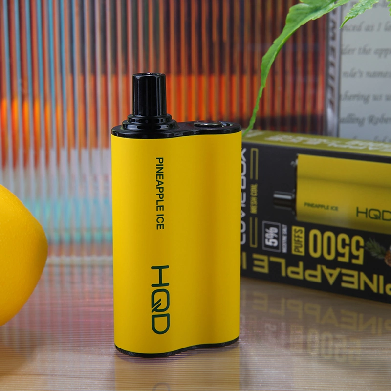 Hqd Vape Cuvie Box 5000 inhalaciones de venta directa de fábrica de Shenzhen el E-cigarrillo Vape vaporizador Ecigs Pod EGO Pod E-Cig Vape Diseño nuevo Vape Cigarrillo electrónico