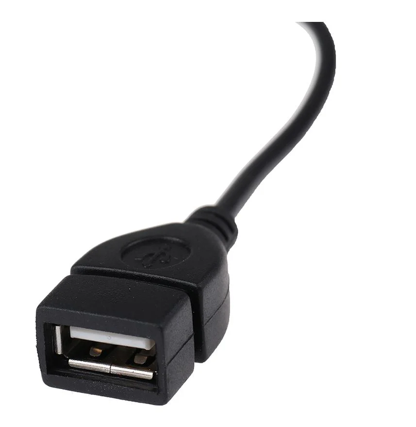 3.5mm Black Car Aux Audio Cable to USB Audio Cable Car Electronics for Play Music Car Audio Cable USB Headphone Converter