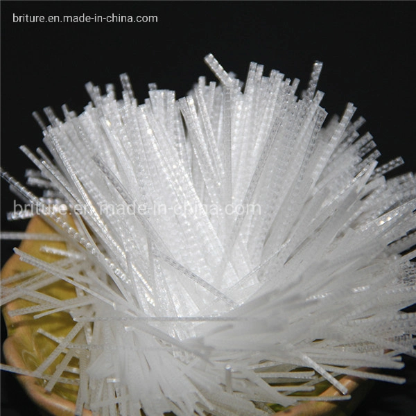 48mm Concrete Fiber Synthetic PP Macro Fiber Embossed Fiber