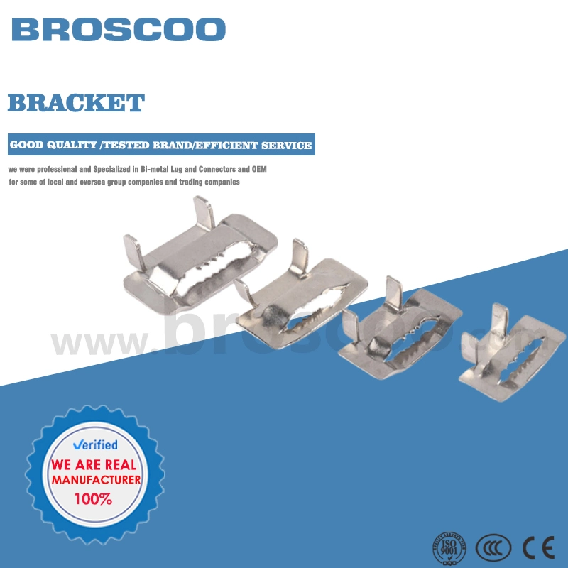 En acier inoxydable 304 bandes de longueur personnalisée de la tête de la tête de baguage desserrés pièce lourde de baguage de section transversale