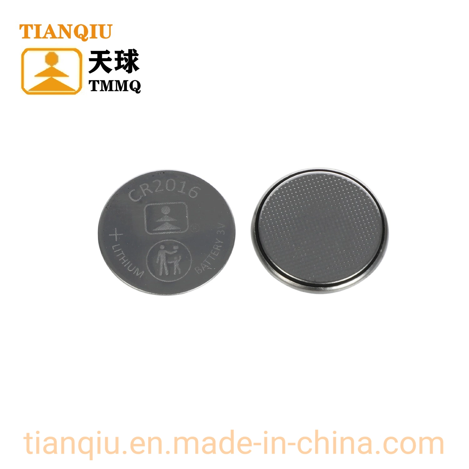 Tianqiu Cr2016 Button Cell Battery 3V Lithium Dry Battery Factory Reloj Pilas