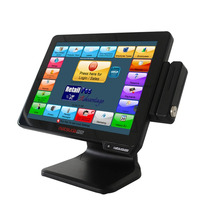OEM ODM J1900 15" Touch All in One PC 1920X1080 I3 I5 Touch Screen POS System