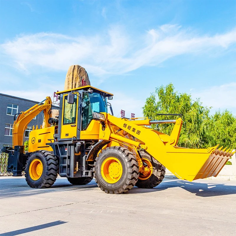 CE Certification Tractor with Loader and Backhoe