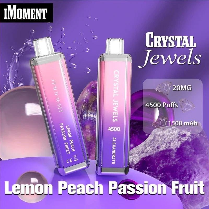 Crystal Jewel 4500 Puffs Wholesale/Supplier UK Electronic Cigarette Disposable/Chargeable Vape Alibaba Puff Distributors