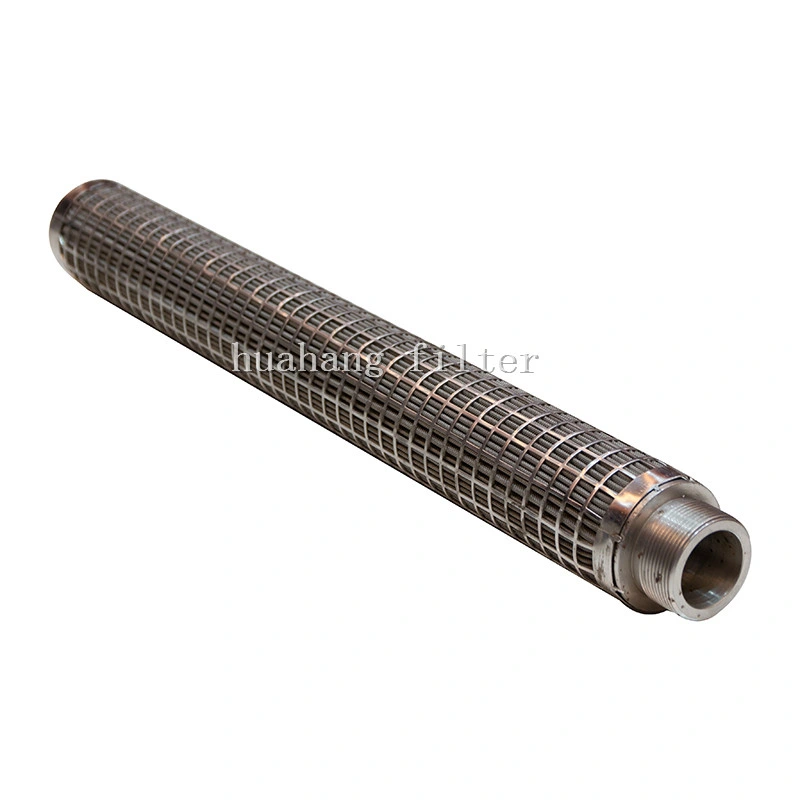 SS sintered fiber felt, SS woven wire mesh 19-30mm stainless steel candle filter