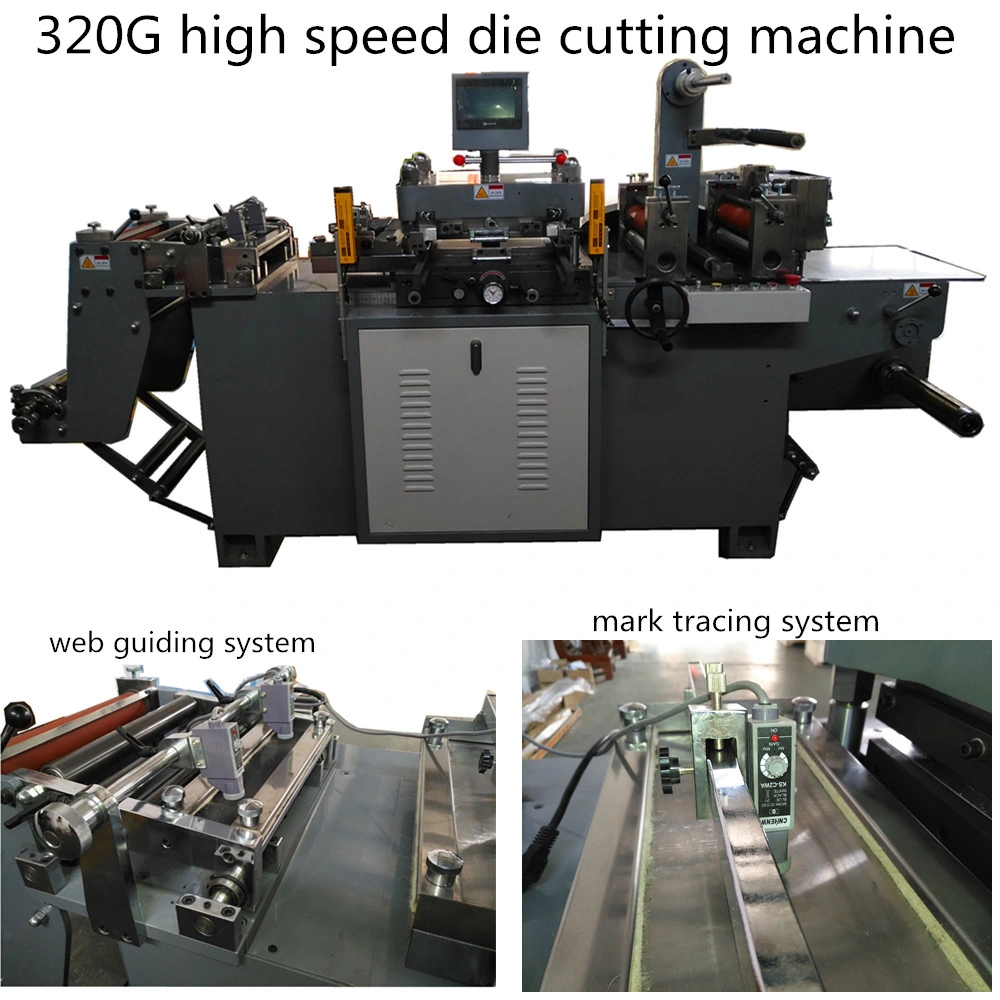 Automatic Flatbed Die Cutting Machine for Self Adhesive Labels