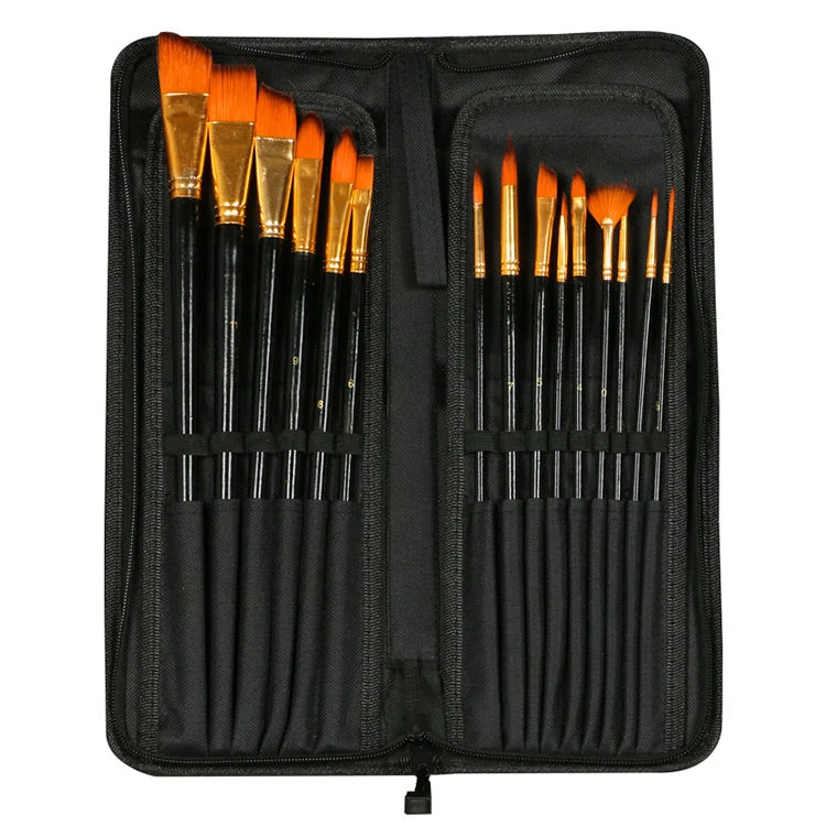 15PCS Artist Brush for Painting and Drawing