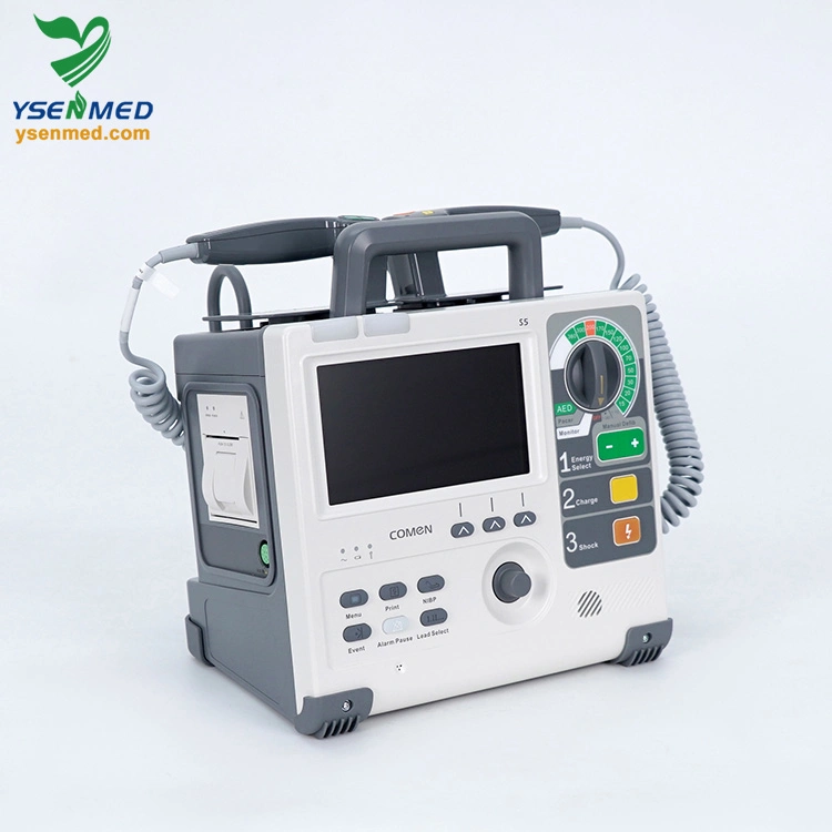 Portable Medical Defibrillator ICU Emergency Equipments with CE Certification