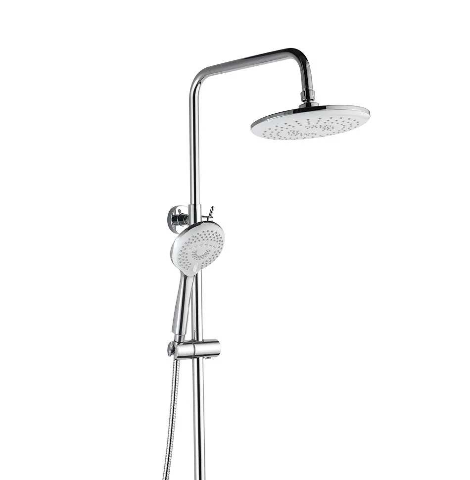 Tower Bathroom Wall Mounted Stainless Steel Body Massage Jets Handheld Shower Spray Top Head Single Lever Mixer Water System Shower Column Accessories Shower
