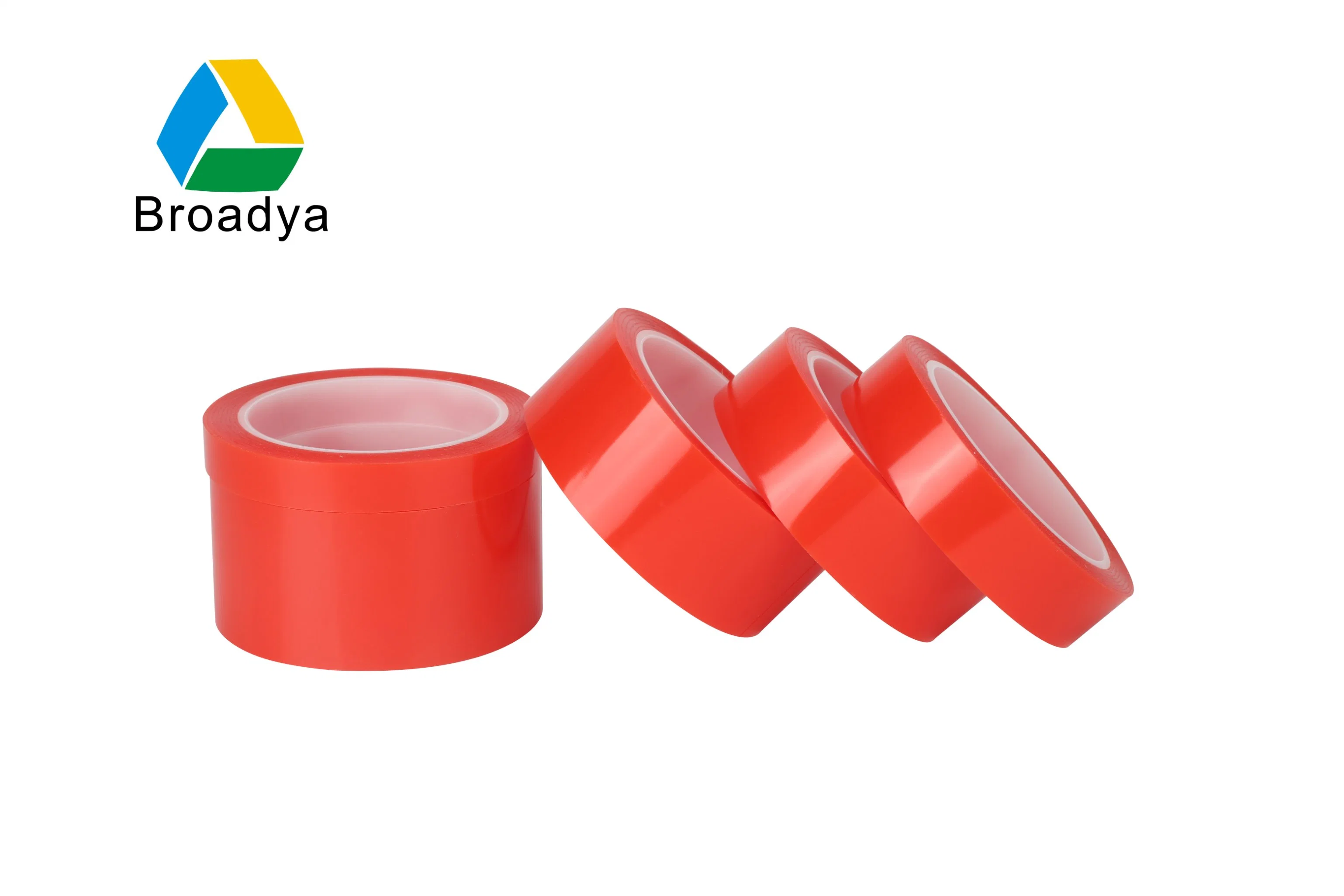 6mm-12mm * 50m Red High Strength Acrylic Adhesive Double Sided Tape/ Adhesive Tape Sticker for Phone LCD Screen