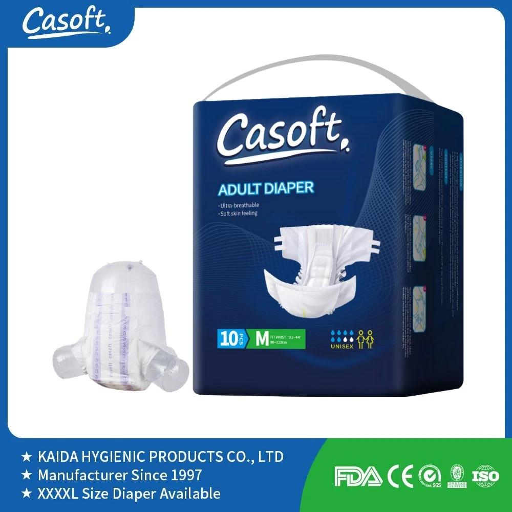 Casoft Anti-Leakage Wasserdichte Zubehör Tidy Overnight Unterwäsche Windeln für bettlägerig Erwachsene in Philippinen Russland Korea US Malaysia Peru Chile EU China