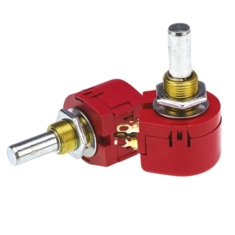 Single-Turn Wirewound Potentiometer Wx118 1K 2K 5K 10K 15K 20K 22K with 50mm Long Shaft