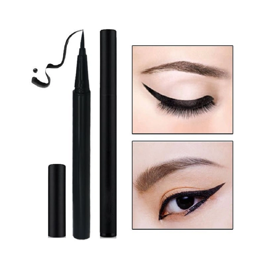 Waterproof Black Very Fine Eyeliner Liquid Eye Liner Felt Tip Eyeliner Long Lasting Makeup Tools 1g Esg13796