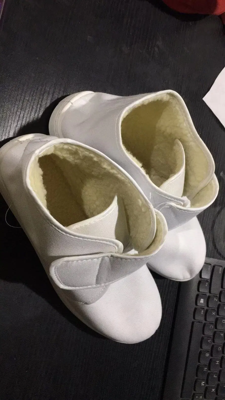 L'hiver nouveau style de salle blanche de gros de chaussures de sécurité antistatique ESD chaussures de travail de PU pour salle blanche