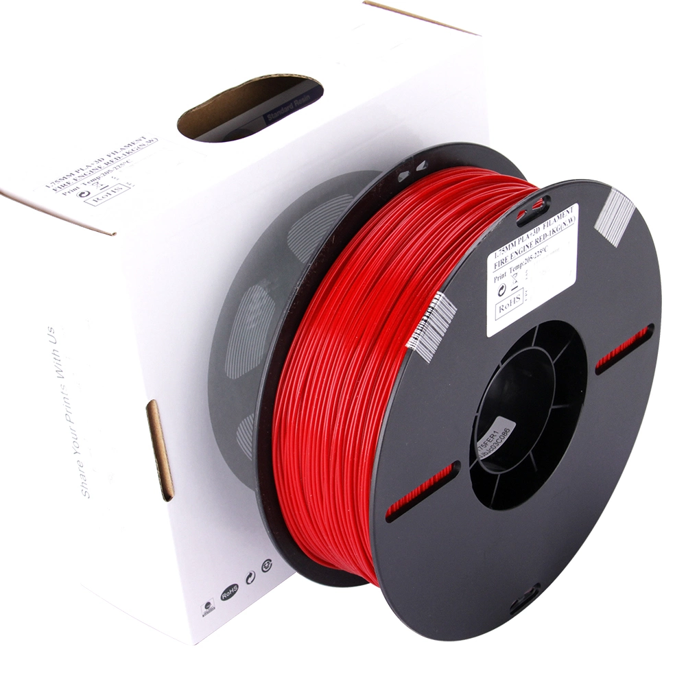 Eco-Friendly Environment Fdm 3D Filament PLA+ 1.75mm of Multi Color and Dimensional Accuracy +-0.05mm for Fdm 3D Printing Machine