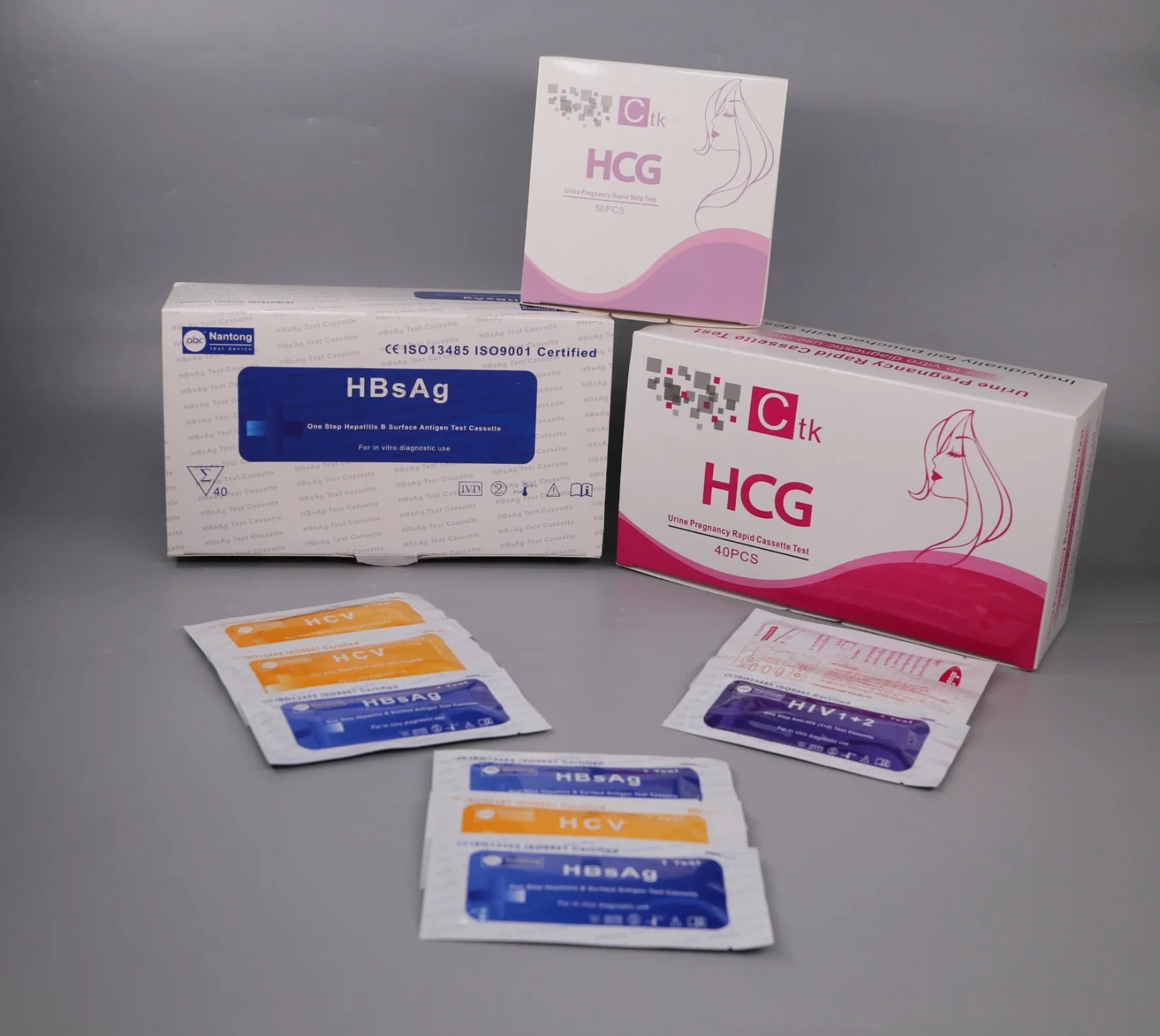 High quality/High cost performance  Medical Self Test Hot Selling HCG/HCV/HIV//Hbsag Rapid Test Kit