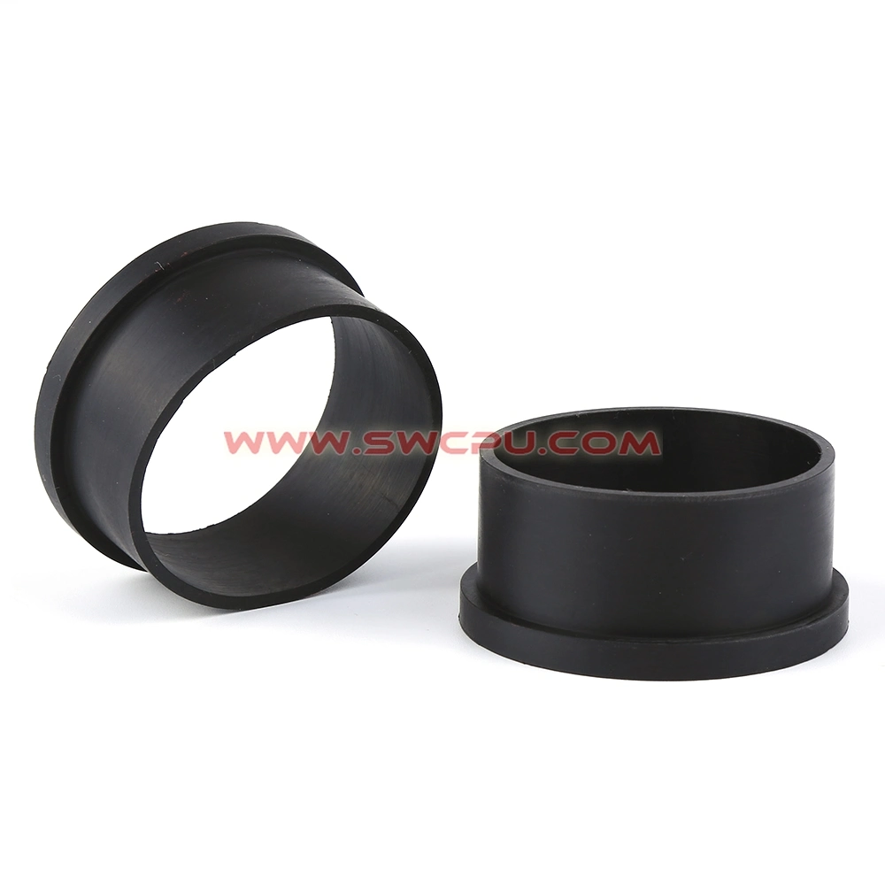 Low Volume Plastic Injection Molding Auto Motorcycle Rubber Bushing / HDPE Bushing