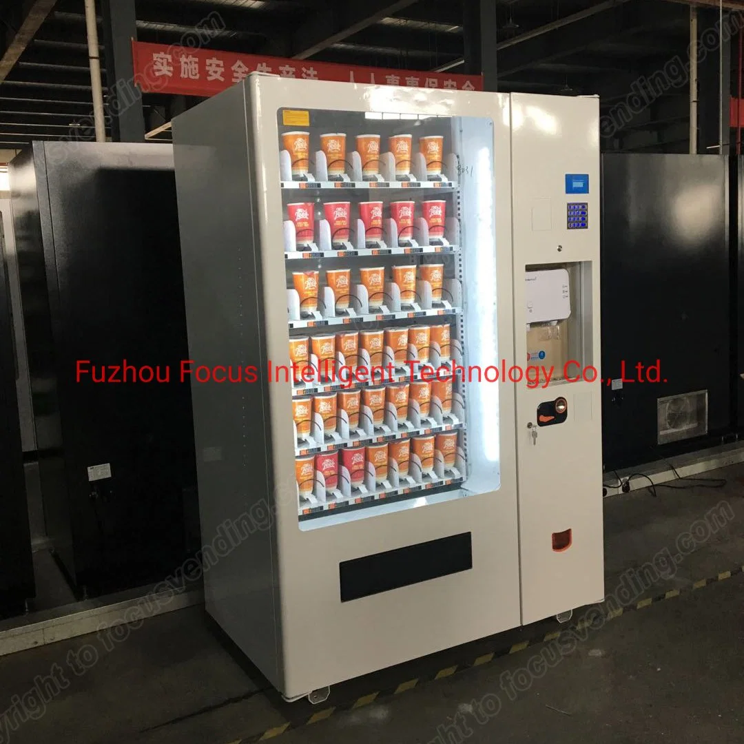 Focusvend New Design Instant Noodle Vending Machine с бойцовкой воды