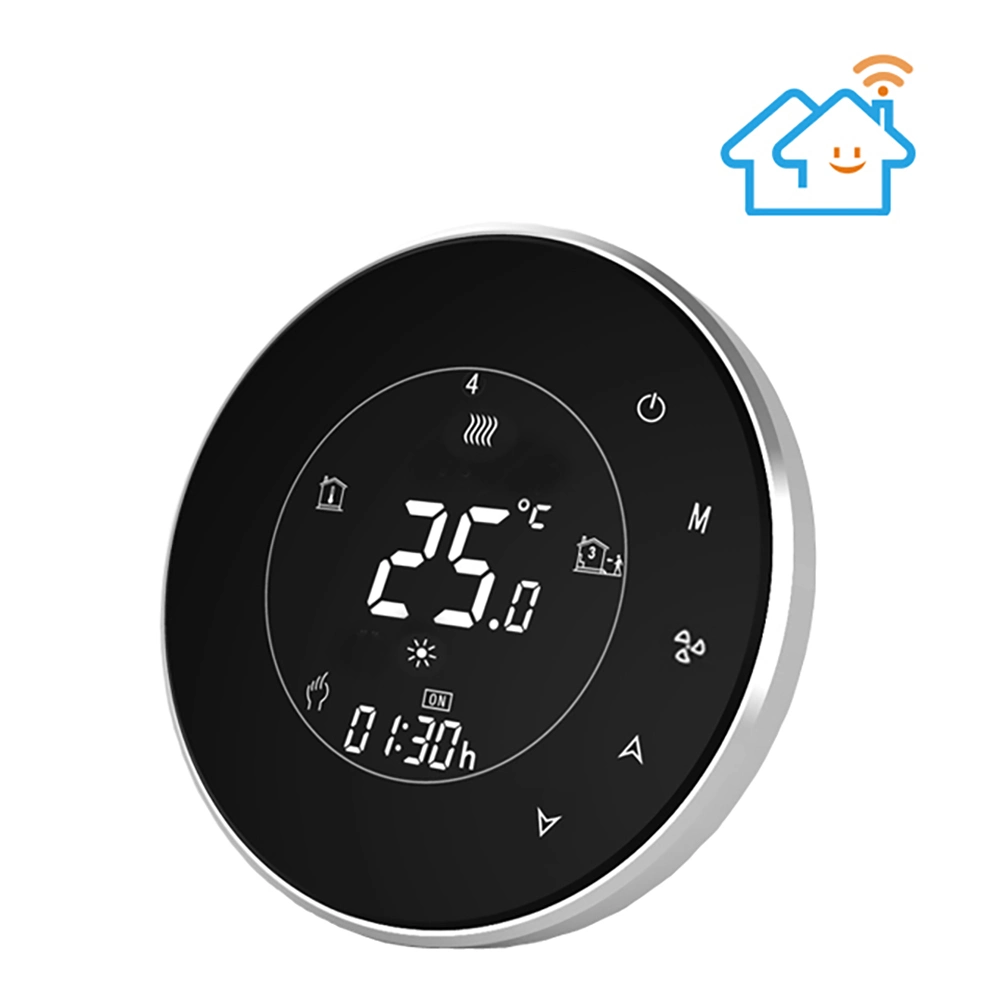 Air Conditioning Fan Coil Alexa Google Control Modbus RS485 Tuya WiFi Smart Room Thermostat