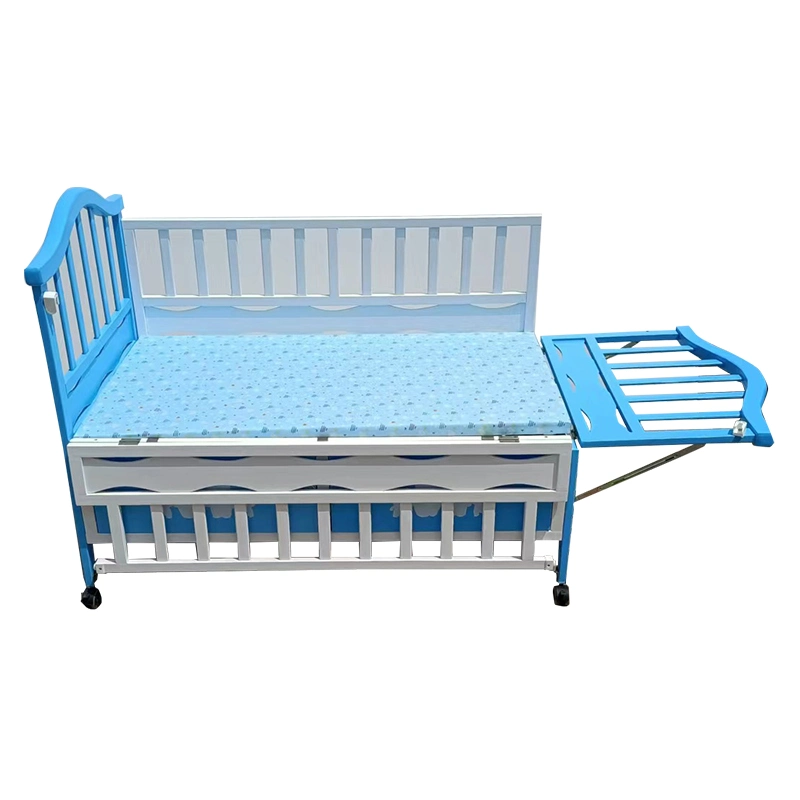 Baby Cot Bed Wooden Crib Designs Competitive Price Baby Cradle Swing Kids Bedroom Furniture Set