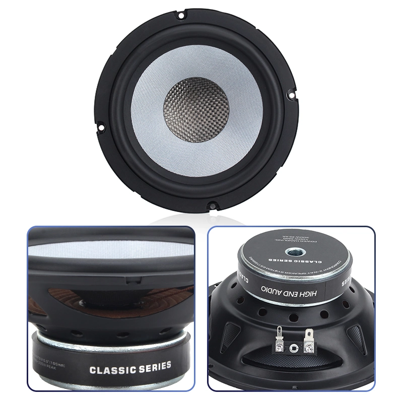 6.5 Inch Speaker Car Audio Composites Cone Coaxial Speakers