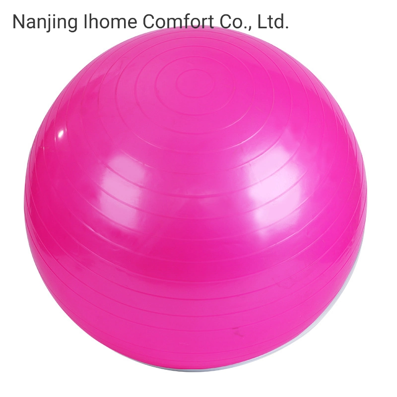 Großhandel/Lieferant Günstige Grau 25-95cm Runde PVC Fitness Balance Übung Yoga Ball für Bewegung Running Geschenk